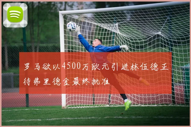 罗马欲以4500万欧元引进林伍德正待弗里德金最终批准